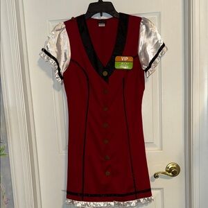 Dreamgirl Red and Black Halloween Outfit  Dress Halloween ready